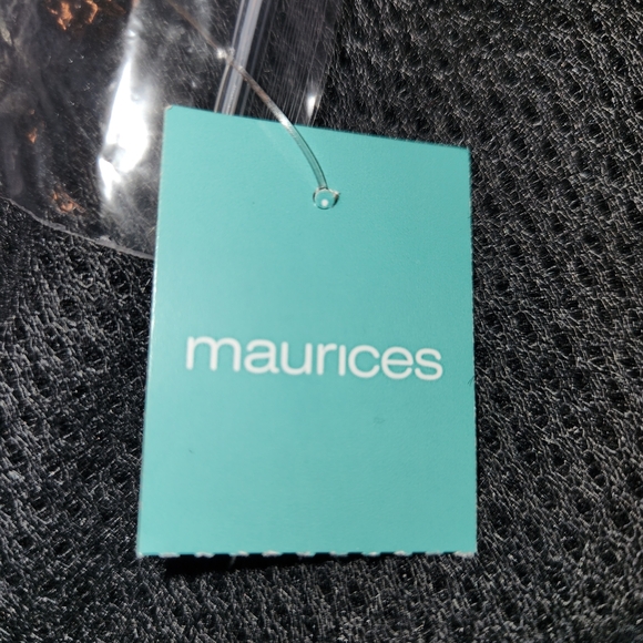 NWT Maurices Black Cowl Neck Cross Front Sweater Size 2X Super Soft & Unique - Picture 6 of 10